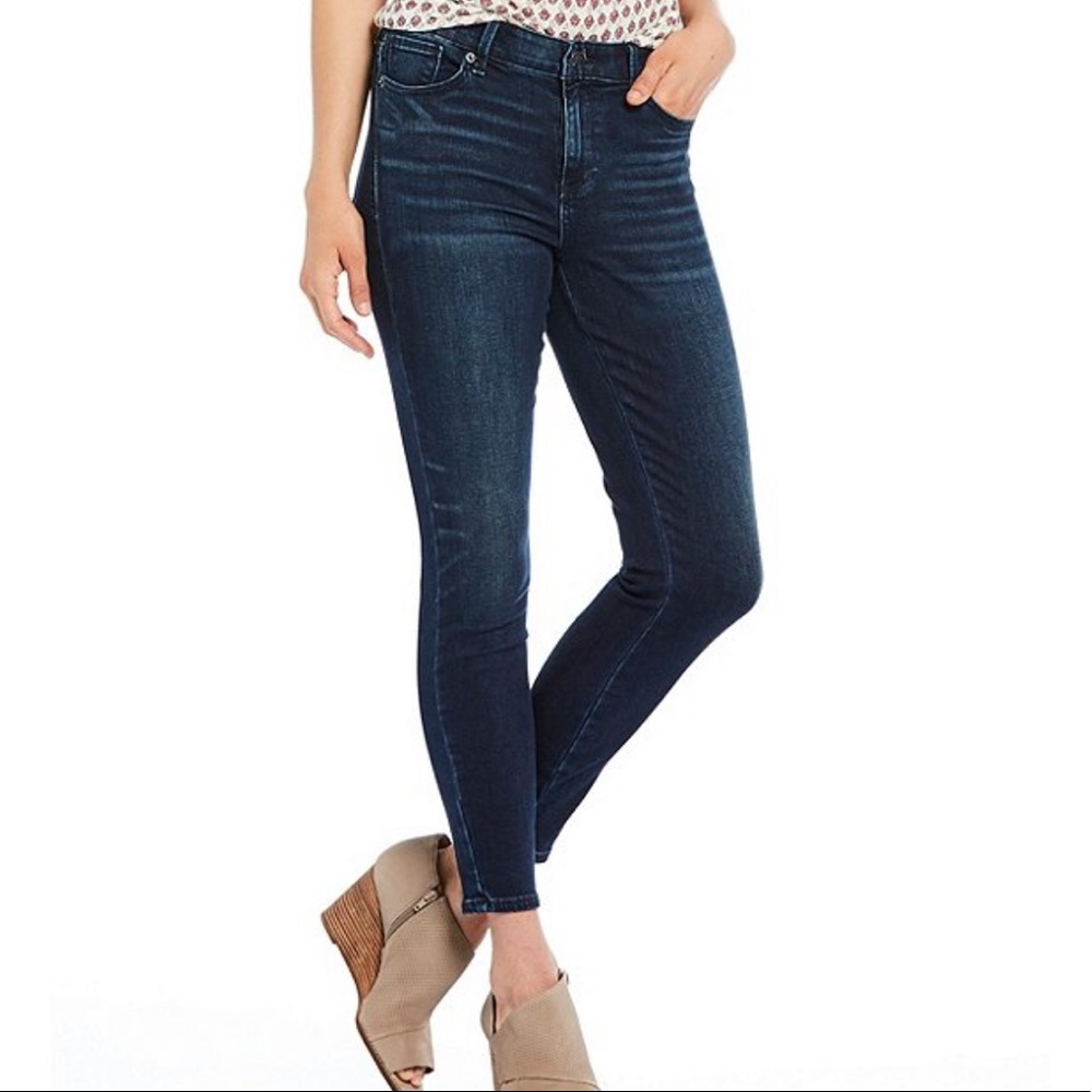 Lucky Brand Dark Wash Jeans Ava Skinny - Picture 1 of 8